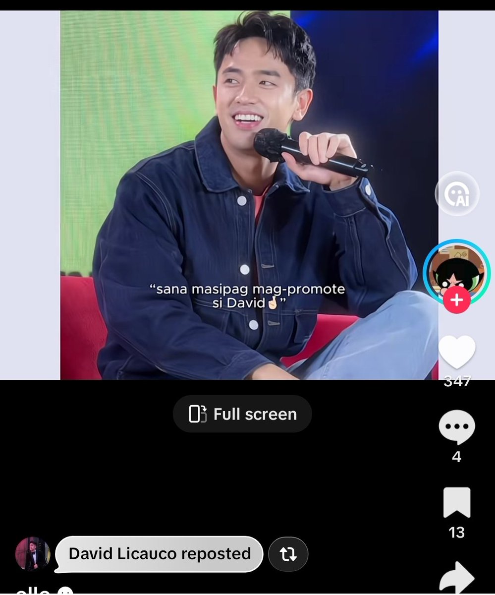 uwernevermine's tweet photo. Ni-repost ni David. Masipag daw siya mag-promote kayo talaga. https://t.co/pqxDFEVESv