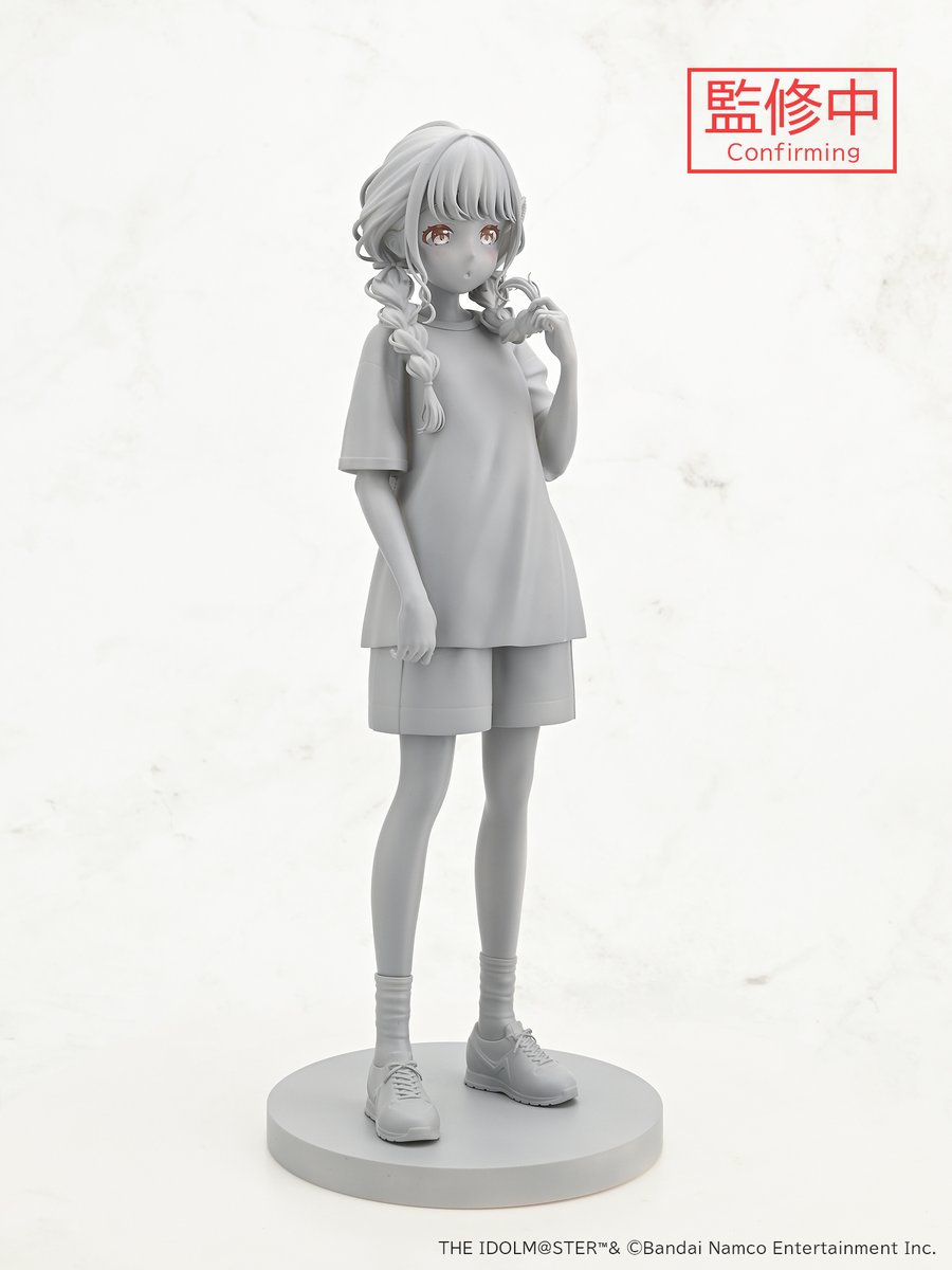 Hobby_Chaton's tweet photo. <<< フィギュア化決定 &amp; 原型初公開 >>>
 ￣￣￣￣￣￣￣￣￣￣￣￣
1/6 Scale Figure
篠澤 広 仮装狂騒曲 Ver.
藤田ことね 枝毛をくるりVer.
#学園アイドルマスター
￣￣￣￣￣￣￣￣￣￣￣￣
制作進行中、続報をお楽しみに！

#学マス #idolmaster
#ワンフェス #WF2026上海 https://t.co/cyFskmJrlm