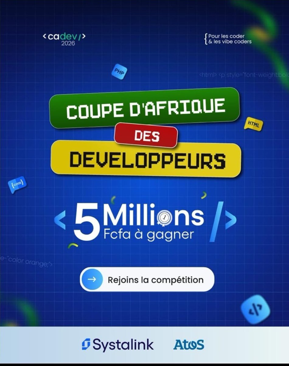 malick_yacine's tweet photo. Concours développeur mome eskeu amatina sens ? Coupe d’Afrique des meilleurs utilisateurs de modèle Claude peut être 😅

https://t.co/EHk4xHxg2z https://t.co/ArE0tlcmvL