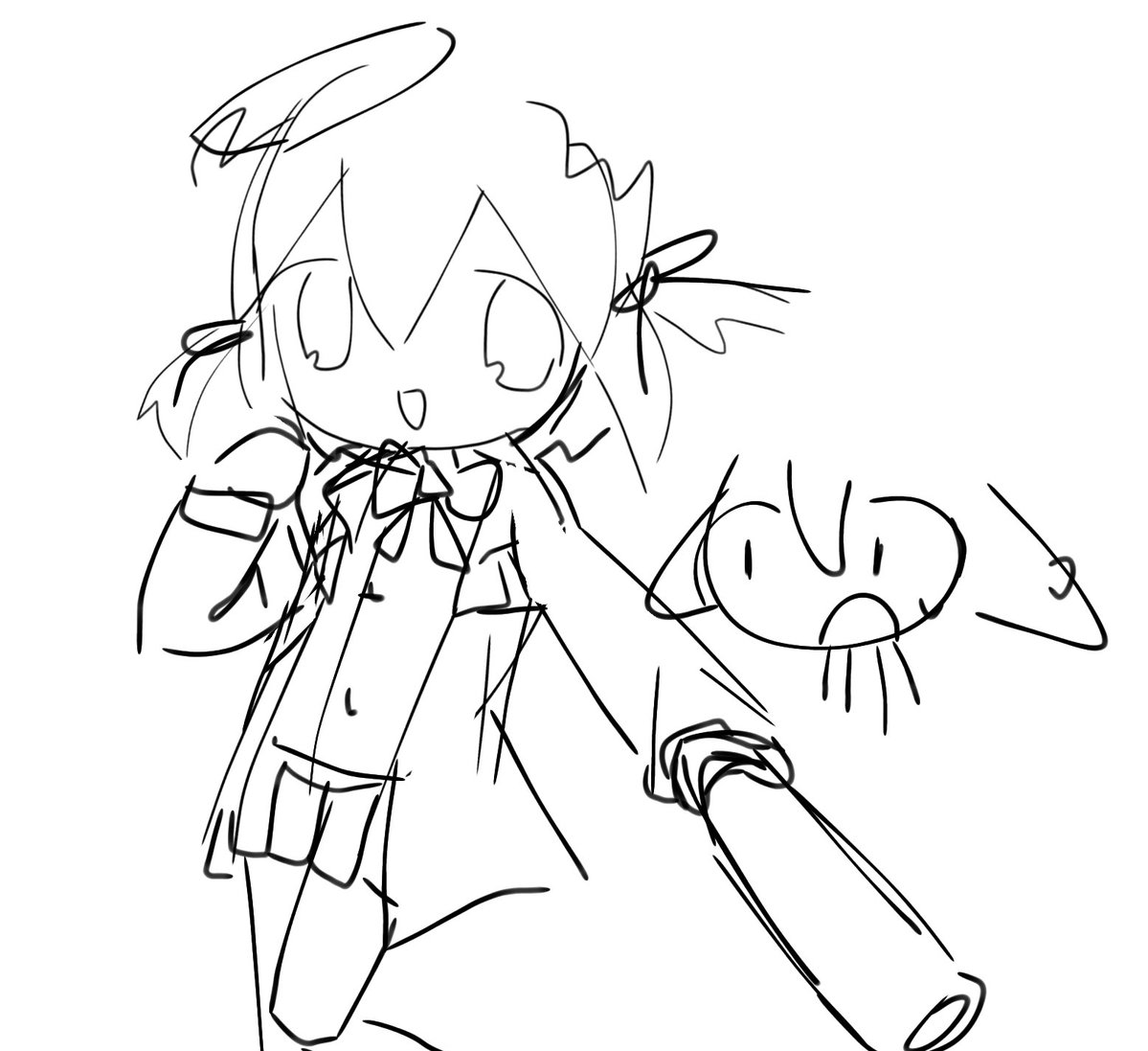 poyoraiko18's tweet photo. i wanted to make a sketch of this design, its cute!! https://t.co/lsqvC4qUe4