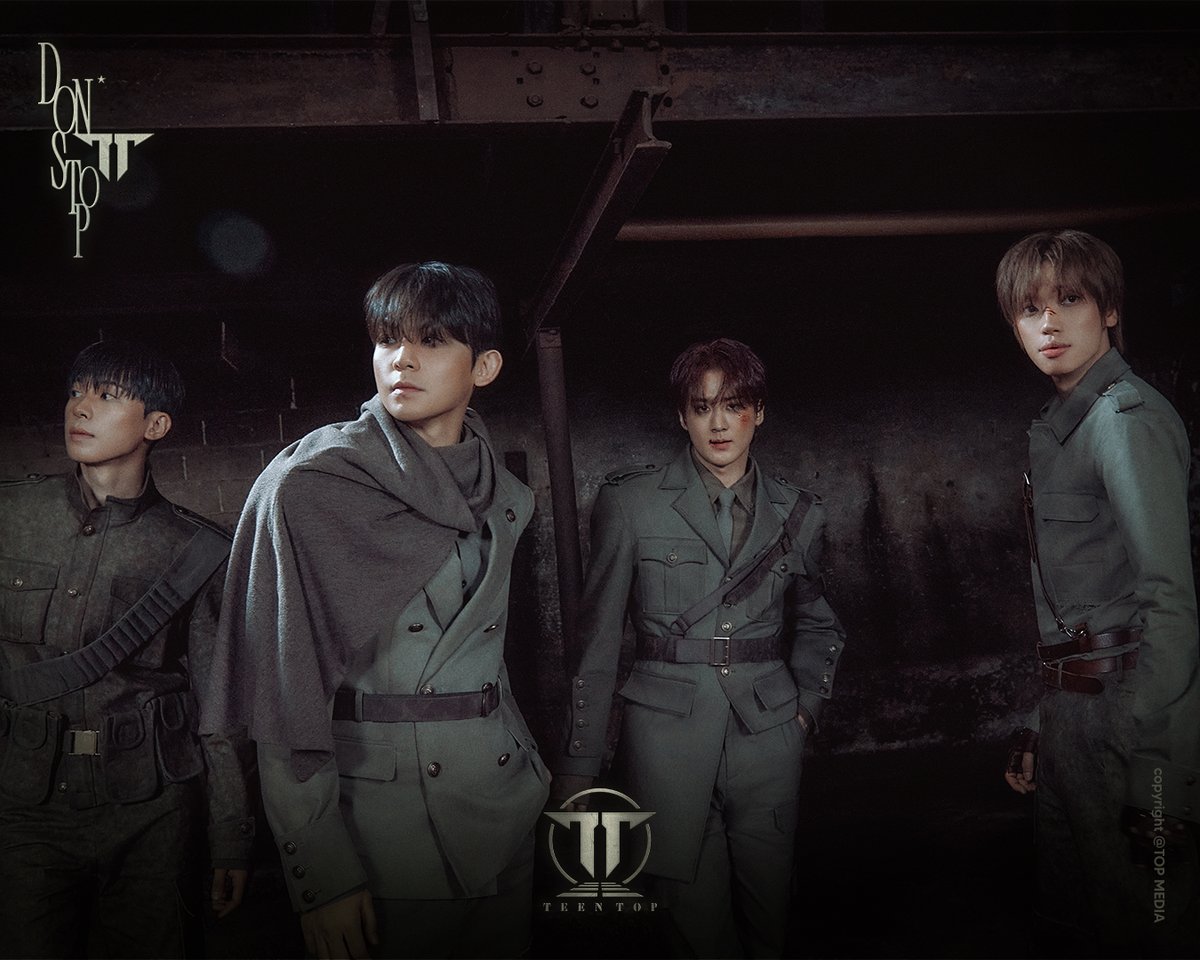 TEEN_TOP's tweet photo. TEEN TOP
[DON'T STOP]
Concept Photo I (Group)

RELEASE DATE
2026.10.15 6PM (KST)

#CHUNJI #천지 #NIEL #니엘
#RICKY #리키 #CHANGJO #창조
#TEENTOP #틴탑
#DONTSTOP https://t.co/PMR7EjDDpE