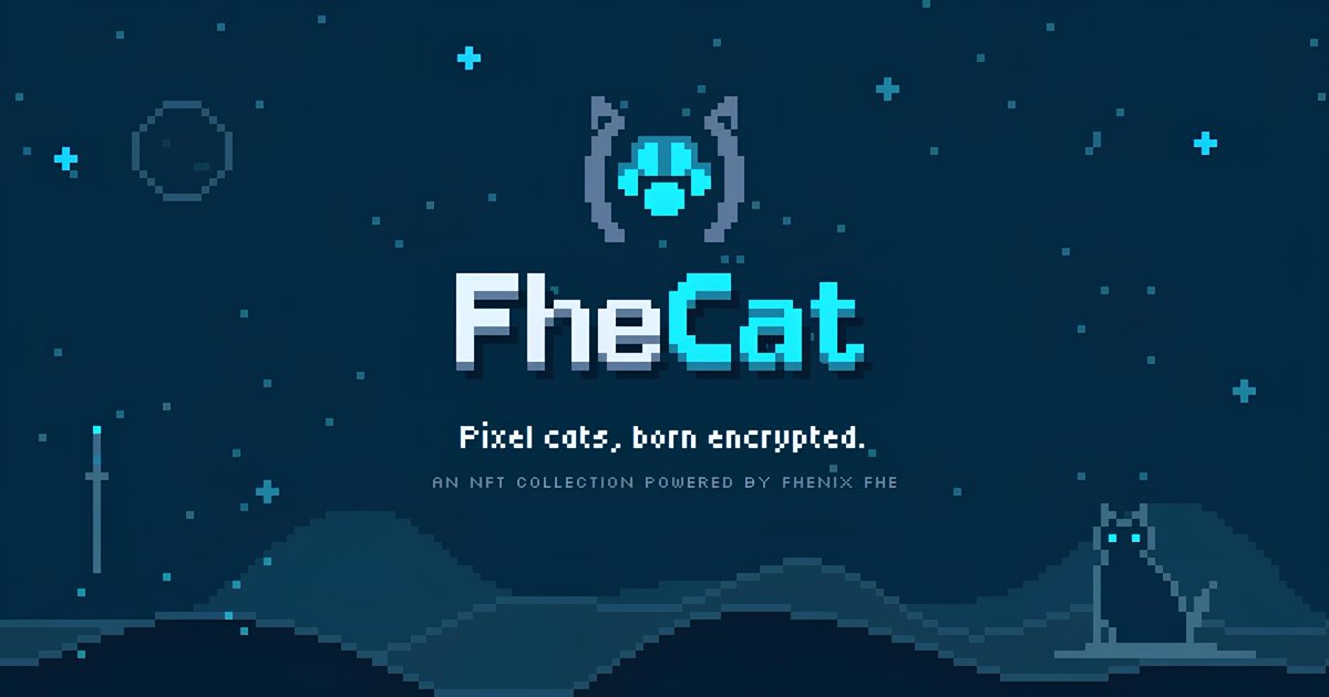 fhecat's tweet photo. Schrödinger's cat, now on chain.

Only its owner can open the box.
  
FheCat on Fhenix. October.

Waitlist: https://t.co/tRM7v1ZHLB https://t.co/OB1puM7Cjn