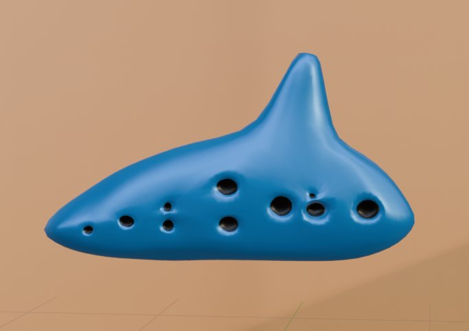 SCS_Game_'s tweet photo. オカリナ
丸ばっかりでトポロジー難しかった
サブディビジョンサーフェスは未適用
#Blender #b3d #3dcg https://t.co/wKUO7DrMsV
