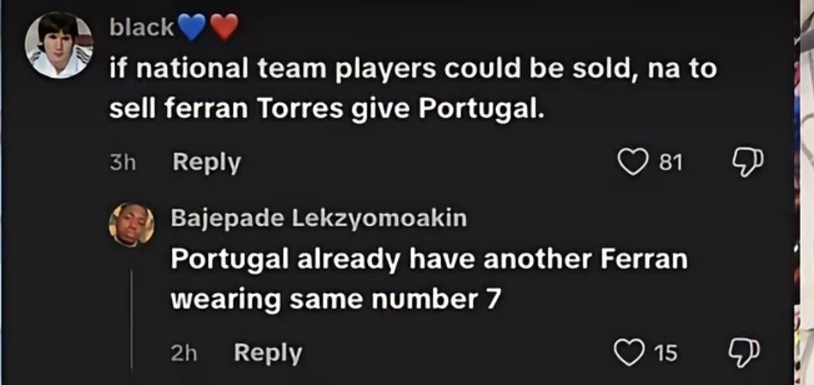 barcaPlus3's tweet photo. 😂😂🤣🤣

Who is this second Ferran Torres ??? https://t.co/9dxagRaXD1