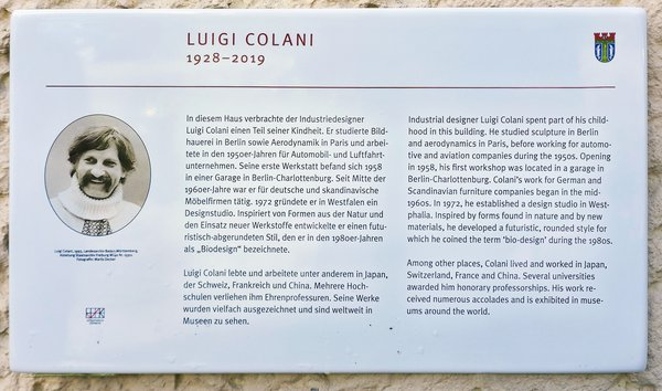 Cultobjects's tweet photo. A new Berlin plaque marks Luigi Colani’s childhood home. From Berlin garage beginnings in 1958 to pioneering “Biodesign,” Colani challenged conventional ideas of form and function. A fitting tribute to a uniquely radical designer.
Fotografin: Marlis Decker
https://t.co/vqqkTQXbqR https://t.co/9S9OouQ07k