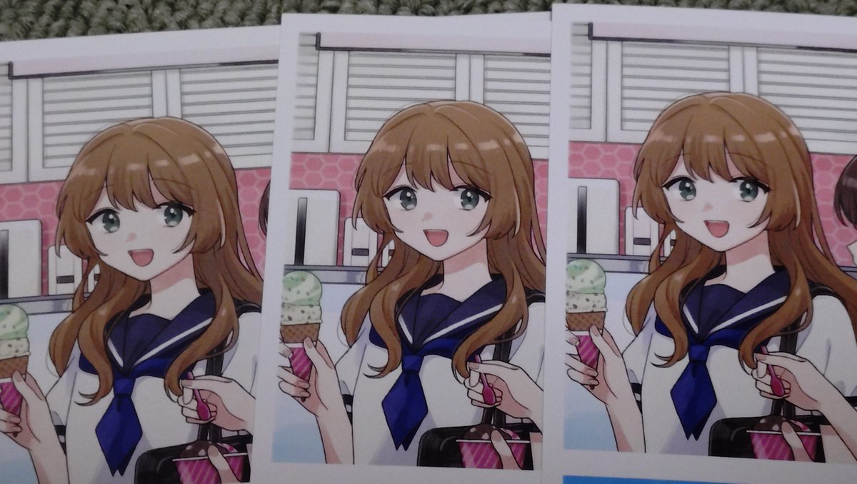 Tomorrow_asu_22's tweet photo. グッズを買って樽見のイラストカードも貰った
【 樽 3 】 https://t.co/F0r3jUK0Oq
