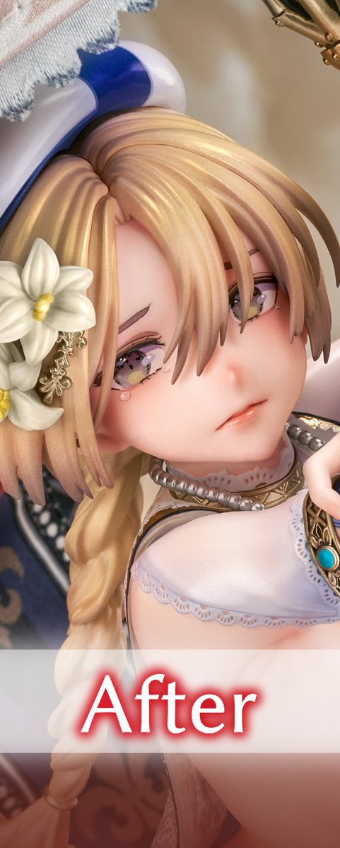 ikezakimisa's tweet photo. フィギュア監修、お顔をより可愛くアプデできた時が一番脳汁出る https://t.co/QM5MHHM3RG