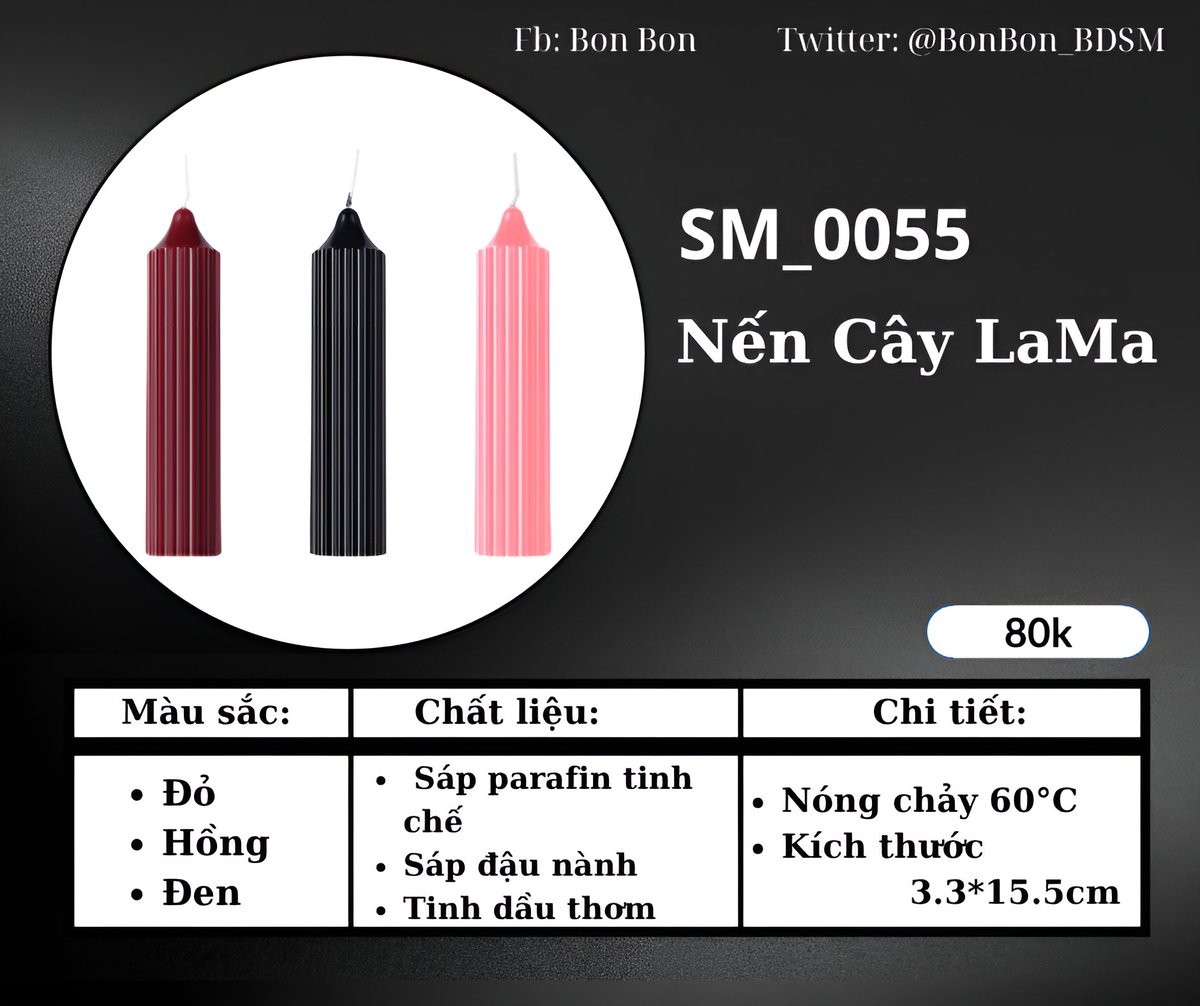 BonBon_BDSM's tweet photo. Sự kết hợp của nến và dây 😌❤️
✅️ Có ship hỏa tốc HCM
-----------------------------
➡️XEM "ĐỒ CHƠI" Ở ĐÂY:
https://t.co/LD8cT84YMR
#BDSM #Sextoys #BDSMVN #BonBonShop #BossSlave
#boss #slave #chudai
#sp #spank #spanking
#spankingvn #spankvn
#bdsm #nến #bondage https://t.co/9CH1IpoelK