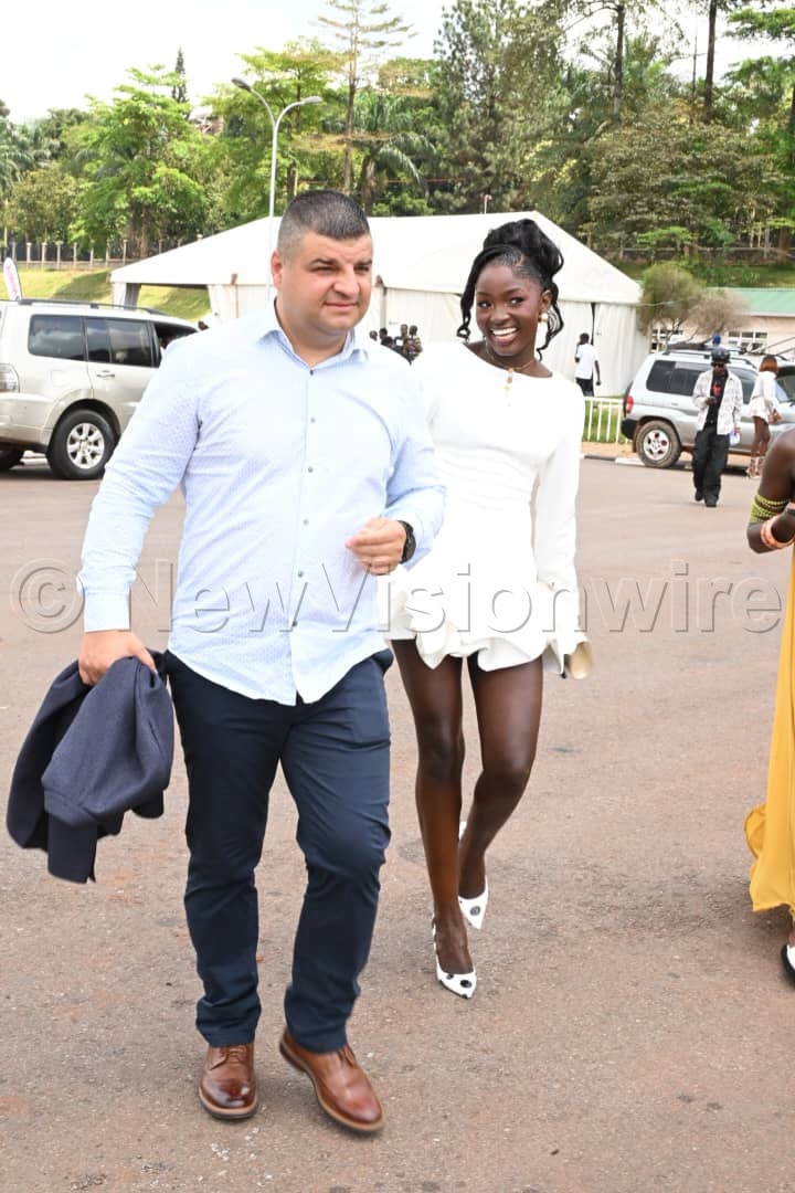 newvisionwire's tweet photo. Beautiful Purity Racheal Nabwire and her husband, Daniel Delibashar, after saying “I do” at the #NIRAExpoAndSymposium26

#NIRAExpoAndSymposium26  #NIRAExpo2026 

@NIRA_Ug | @KCCAUG | @URAuganda |  @NITAUganda1 |  @VisionGroup | @mtnug @USPC_LTD
📸NsimbiPonsiano https://t.co/vpu56qjnaD