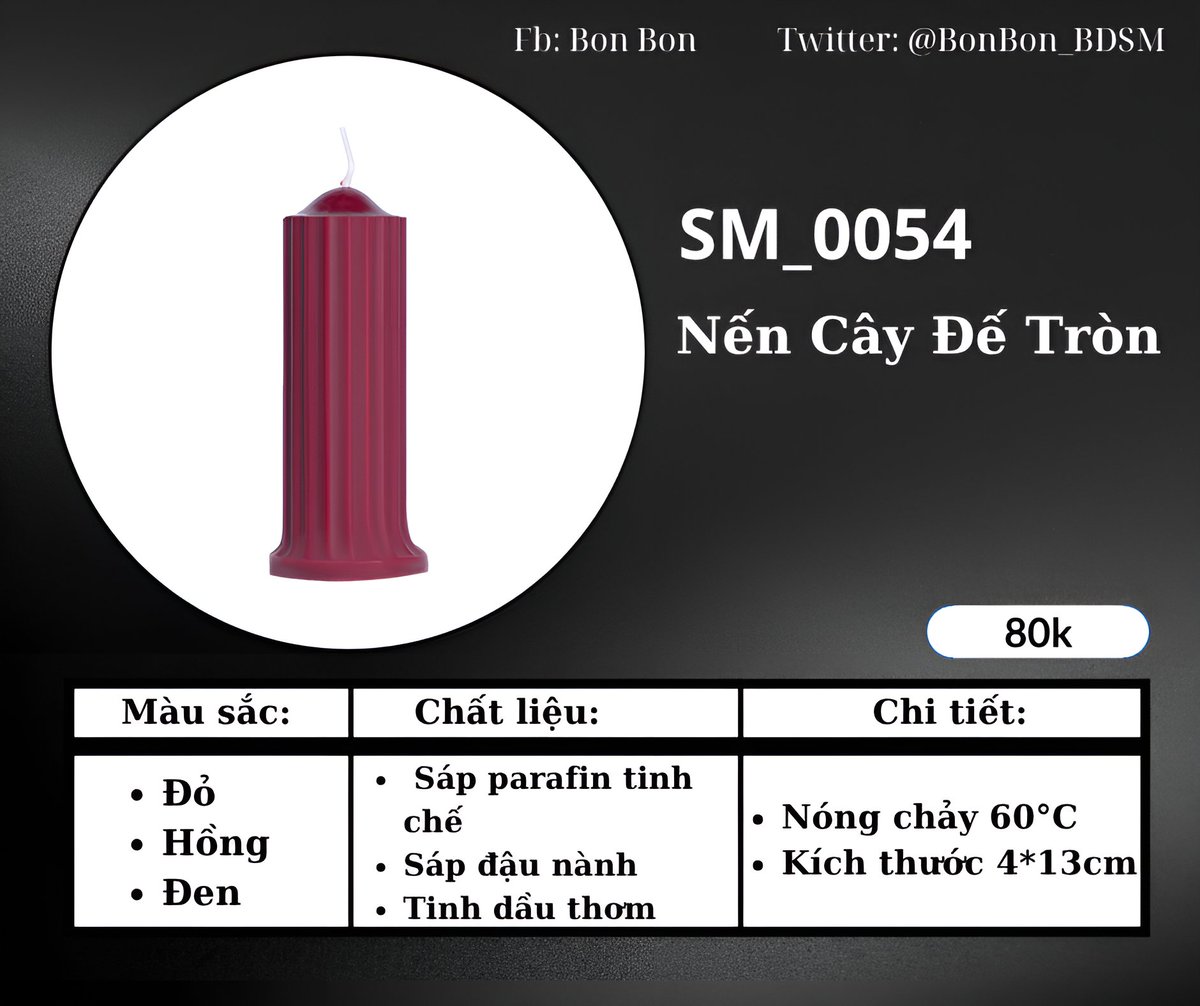 BonBon_BDSM's tweet photo. Sự kết hợp của nến và dây 😌❤️
✅️ Có ship hỏa tốc HCM
-----------------------------
➡️XEM "ĐỒ CHƠI" Ở ĐÂY:
https://t.co/LD8cT84YMR
#BDSM #Sextoys #BDSMVN #BonBonShop #BossSlave
#boss #slave #chudai
#sp #spank #spanking
#spankingvn #spankvn
#bdsm #nến #bondage https://t.co/9CH1IpoelK