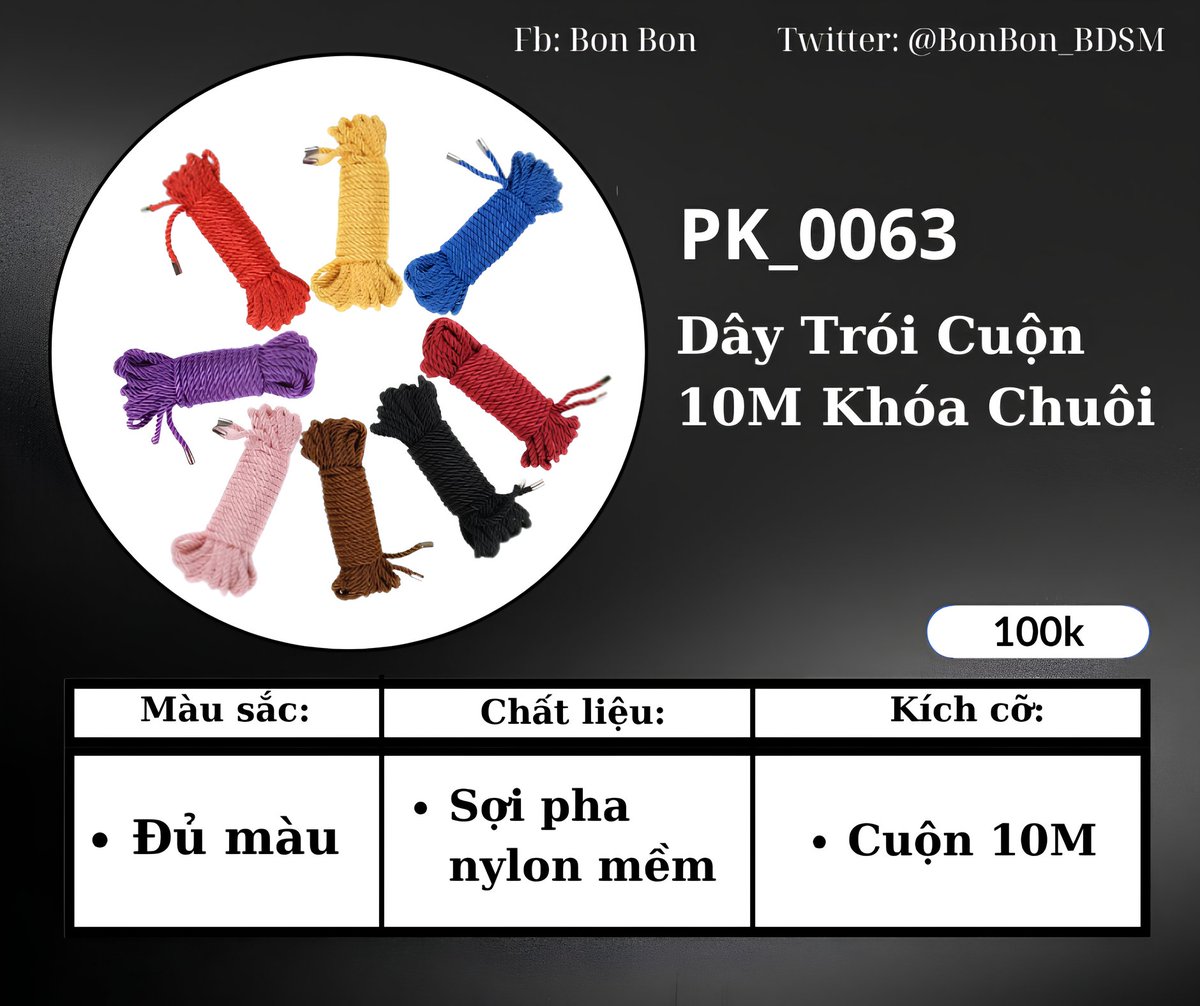 BonBon_BDSM's tweet photo. Sự kết hợp của nến và dây 😌❤️
✅️ Có ship hỏa tốc HCM
-----------------------------
➡️XEM "ĐỒ CHƠI" Ở ĐÂY:
https://t.co/LD8cT84YMR
#BDSM #Sextoys #BDSMVN #BonBonShop #BossSlave
#boss #slave #chudai
#sp #spank #spanking
#spankingvn #spankvn
#bdsm #nến #bondage https://t.co/9CH1IpoelK