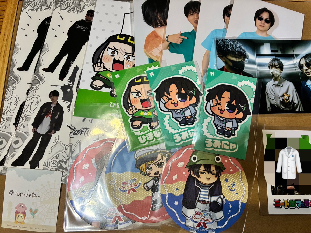 hamideta_'s tweet photo. ニート部　【交換】
KUS ニート部フェス

求）ツリー記載>異種　🕶️ 🔺　🍐

譲）画像1〜３

異種交換・比率違い○
郵送交換、都内手渡し
お気軽にお声掛けください🙌 https://t.co/At9l8Am3Kc