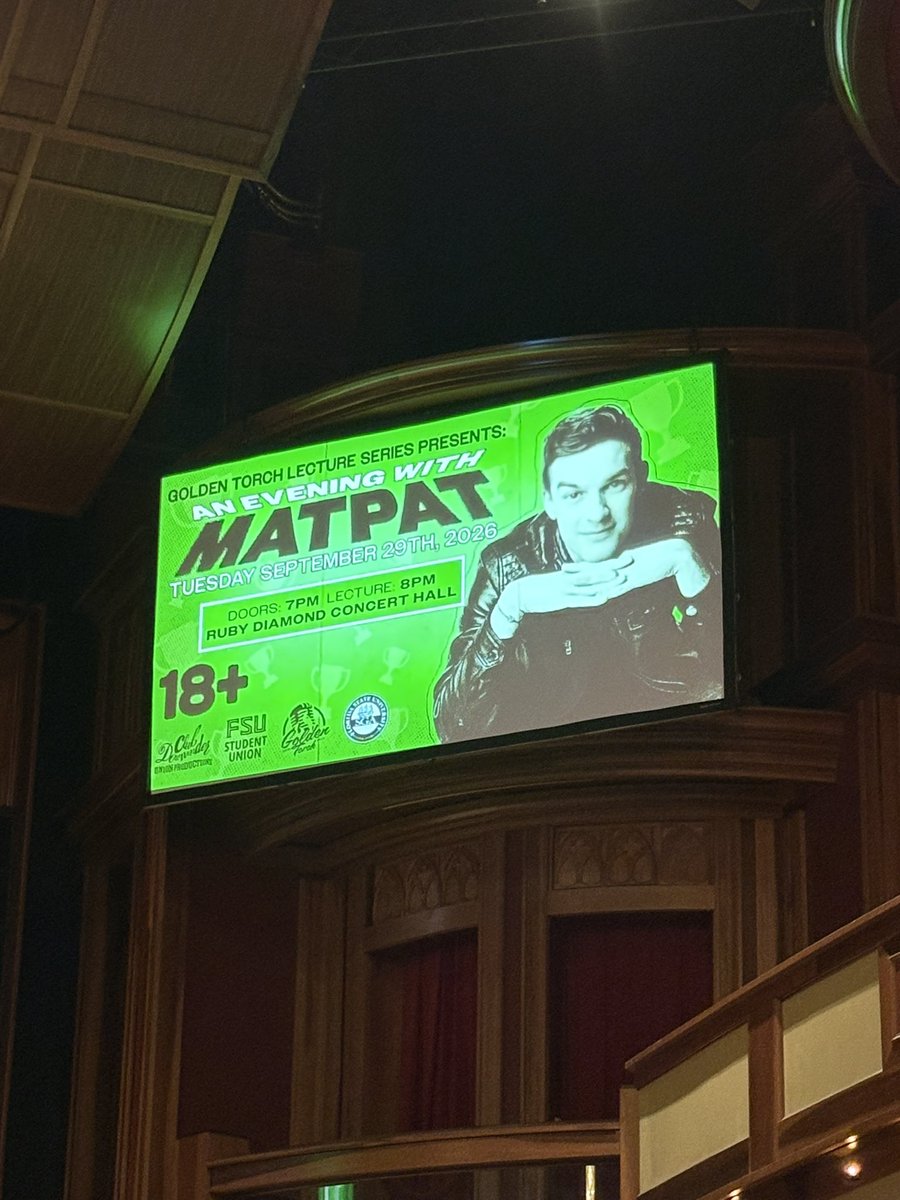nottaika's tweet photo. So I saw MatPat last night #matpatfsu https://t.co/zVklEtyyWr
