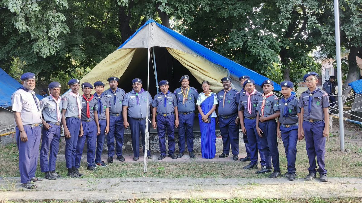 bsgnhq's tweet photo. The Bharat Scouts and Guides, National Youth Complex, Gadpuri is conducting the National Youth Adventure Programme from 29/09/2026 to 03/10/2026 under the leadership of Shri Yaspal Hooda, Youth Coordinator, NYC Gadpuri. A total of 126 participants from three states took part. https://t.co/d4QbMdDWf7