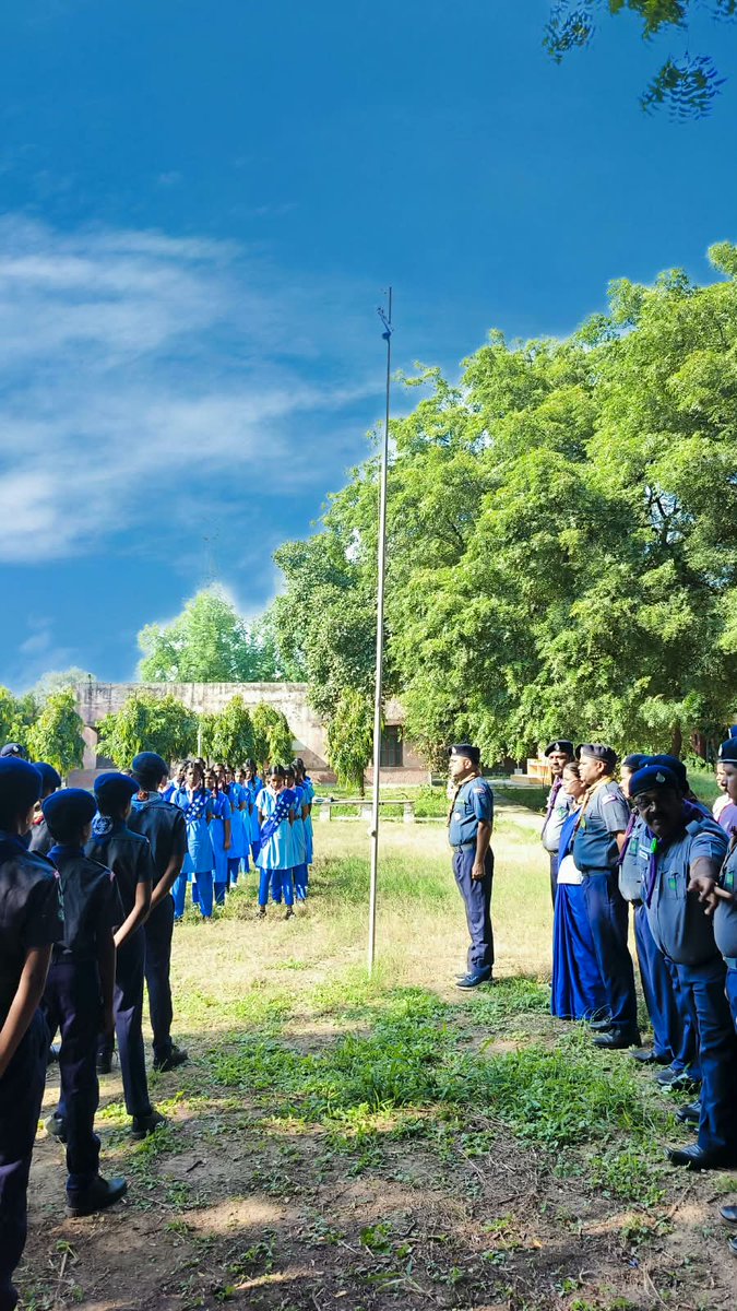 bsgnhq's tweet photo. The Bharat Scouts and Guides, National Youth Complex, Gadpuri is conducting the National Youth Adventure Programme from 29/09/2026 to 03/10/2026 under the leadership of Shri Yaspal Hooda, Youth Coordinator, NYC Gadpuri. A total of 126 participants from three states took part. https://t.co/d4QbMdDWf7