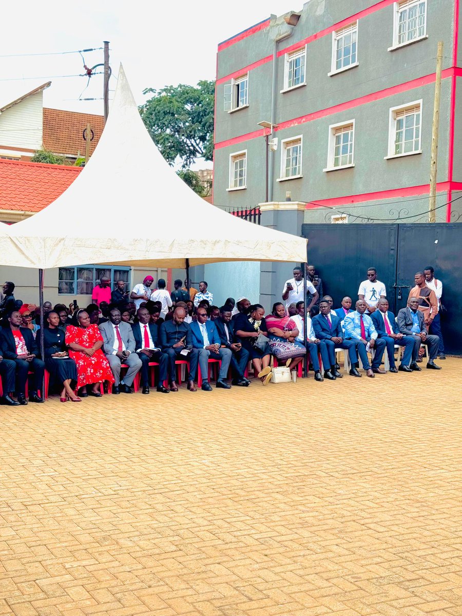 KEwankwale's tweet photo. *LIVE AT NUP HEADQUARTERS* https://t.co/a62MNcGTHa