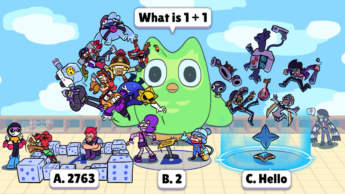 StevePlantt's tweet photo. The average 20-player Duo bossfight experience
#BrawlStars #BrawlStarsArt https://t.co/UbxMqQohgm