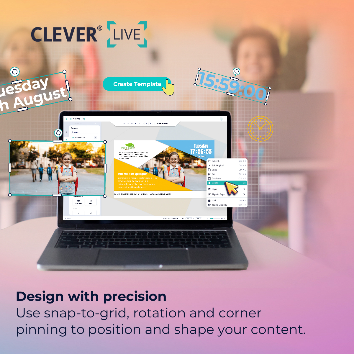 myClevertouch's tweet photo. Great digital experiences start with great content. CleverLive Suite gives you the tools to create engaging presentations, announcements and alerts, with playlists, scheduling, templates and creative tools to help bring your ideas to life.
Sign up for CleverLive Suite Today https://t.co/QsVyqLDBsF