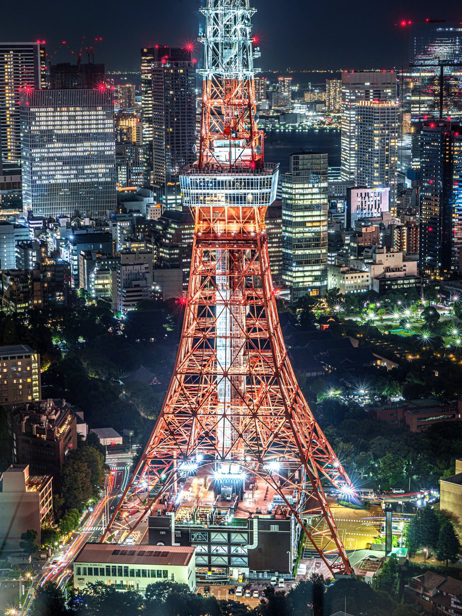PrettyCitiesX's tweet photo. Tokyo Tower Japan 🇯🇵 https://t.co/zXHPov58Aj