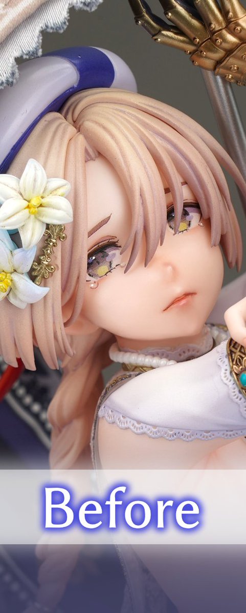 ikezakimisa's tweet photo. フィギュア監修、お顔をより可愛くアプデできた時が一番脳汁出る https://t.co/QM5MHHM3RG
