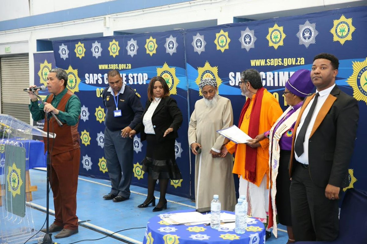 SAPoliceService's tweet photo. #sapsWC [NATIONAL PRAYER DAY HELD IN KHAYELITSHA] Members of the #SAPS, community members, faith-based organisations and partners gathered in Khayelitsha for a National #SAPSPrayerDay, united in prayer for the safety and protection of police officials and the communities they serve.

The programme opened with a prayer by Apostle D Deelman, followed by a welcome by Brigadier M Nkwishi, who reminded those gathered of the risks faced by police officials in the execution of their duties. Being a police officer is not easy, and there is no guarantee that every member will return safely home at the end of their shift.

Speaking on the purpose of the day, Brigadier M Mnayameni emphasised that the gathering was not simply about prayer, but about recognising the human being behind the uniform. Every day, SAPS members put their lives at risk to protect others. The day provided an opportunity to pray for the safety of police officials and the communities they serve, while encouraging everyone to confront uncertainty with courage and support police members as part of the community family.

Management also participated in the symbolic lighting of the candle of hope, representing faith, unity and hope in the ongoing fight against crime.

Various spiritual leaders led prayers, including prayers for the protection of SAPS members, management and Western Cape Provincial Commissioner, Lieutenant General SW Dyantyi.

In his address, Lieutenant General Dyantyi reflected on the serious violence faced by police officials and the reality that members of the SAPS are themselves not spared from crime. He highlighted the attacks that police officers face while serving their communities, including members being assaulted and attacked while performing their duties.

The Provincial Commissioner also paid tribute to police officials who have lost their lives in the line of duty, including the tragic murder of a police captain in Knysna. He reminded those gathered that some members have made the ultimate sacrifice and did not return home to their families.

Lieutenant General Dyantyi further highlighted the scourge of gender-based violence and femicide, calling on communities to protect women and work together to create safer environments.

In concluding his message, the Provincial Commissioner reaffirmed his unwavering support for SAPS members in the fight against crime, emphasising that the police must confront crime with determination while recognising the importance of faith and community support.

The National Prayer Day served as a powerful reminder that police officials are not only members in uniform, but human beings with families, hopes and loved ones waiting for them to return home. #PoliceSafety #SaferCommunities ME
