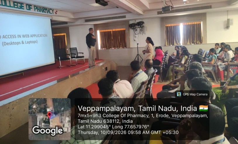 ecperode's tweet photo. Training session on accessing Bentham e-Journals via the Knimbus platform successfully conducted at The Erode College of Pharmacy, Erode, with practical guidance on e-resources, literature search and research access. https://t.co/TRwu61ucm1