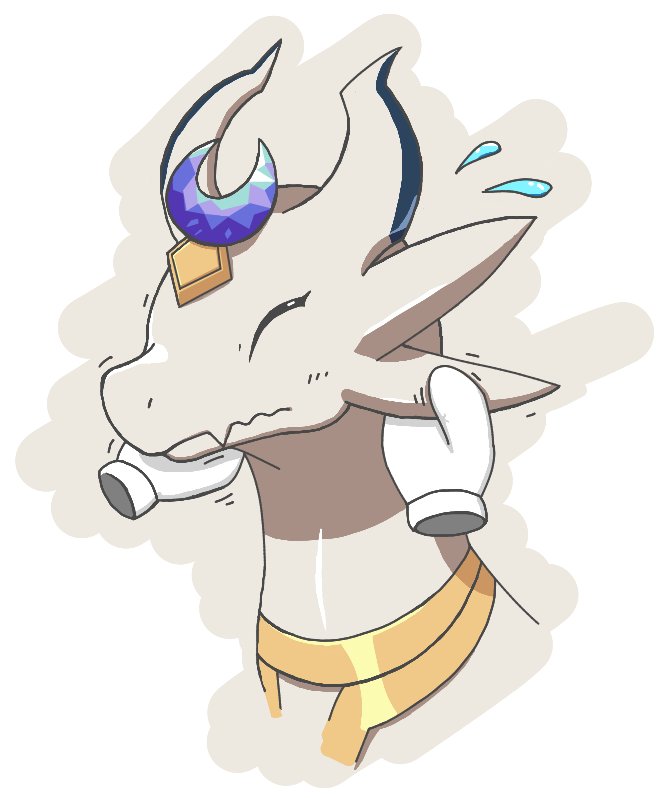 Dragnest_Ryute's tweet photo. お題「ドラゴンの顔むにむに」の絵チャ参加しましたっ！
ルネラちゃんの顔の突起部分…柔らかいのか硬いのか…どっちなんだろう…？ https://t.co/FbIIVMUfhz