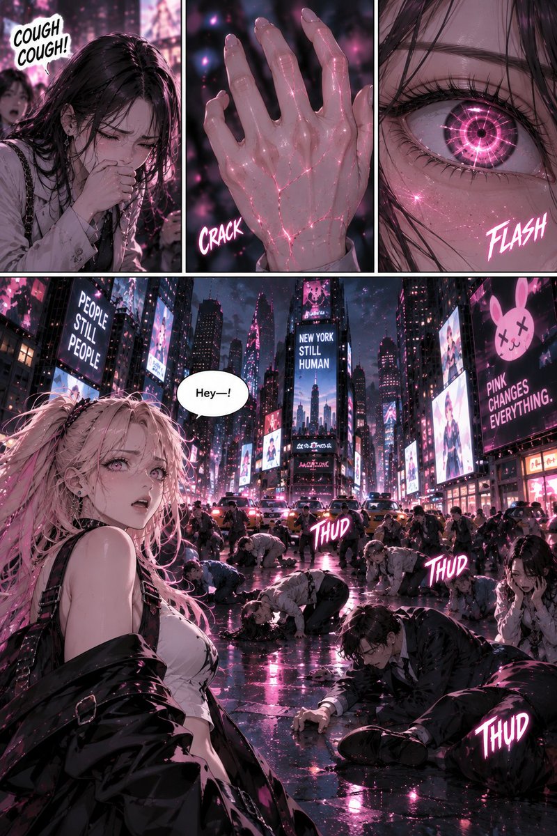 JaehoYangAuthor's tweet photo. 🩷 The virus was supposed to control everyone.
But Roxy didn’t obey.
Now the infection has given her something far more dangerous—freedom.
📖 PINK HAZARD
Available on Amazon Kindle, Apple Books &amp; Rakuten Kobo.
#PinkHazard #AmazonKindle #AppleBooks #Kobo #SciFiComics #Cyberpunk https://t.co/ipBTgC0mXV