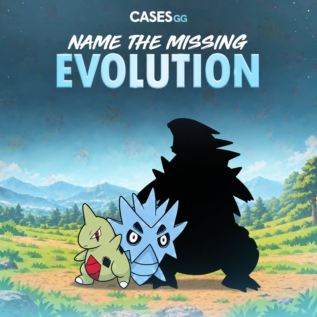 casesdotgg's tweet photo. Can you name the missing Pokémon evolution? 👀 https://t.co/xOuUCovdfd
