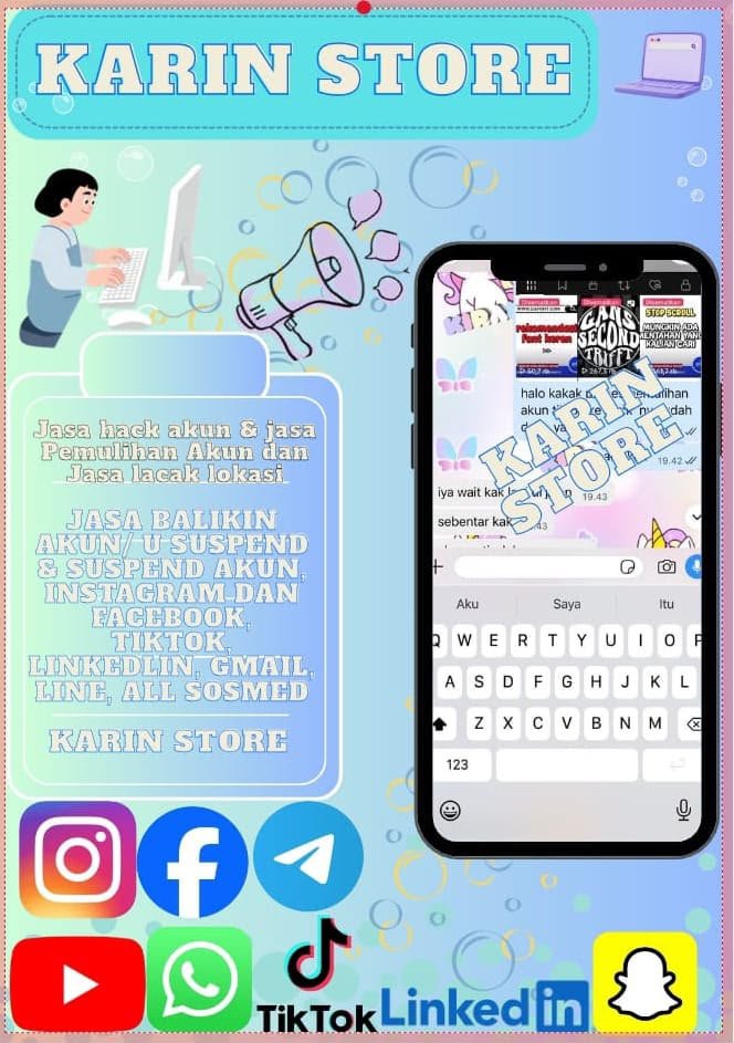eyivzn's tweet photo. OPEN JASA PEMULIHAN &amp; HAPUS AKUN SOSMED✨

Melayani🙌🏻

💻Pulihkan &amp; Pulihin/Balikin Akun
💻Hapus/Nonaktifkan Akun
💻Hack Akun
💻Sadap Wa/All Sosmed
💻Reset Hp
💻Lacak Lokasi

(Instagram,Tiktok,Gmail/Email,Facebook,Telegram,Twitter/X,Dll)
  
Konsultasi? WhatsApp di bio! https://t.co/XxkuBb24mB