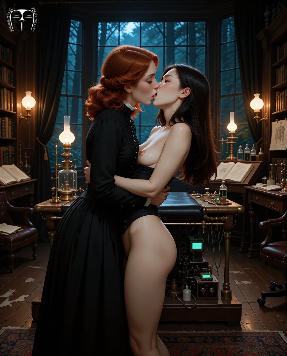 FakeSpanking's tweet photo. The Witch’s Kiss
more on my site: https://t.co/l7OhUUDH44

#Lesbian #Femdom #Witch #Kiss #SteamPunk https://t.co/n1VZI86MN6