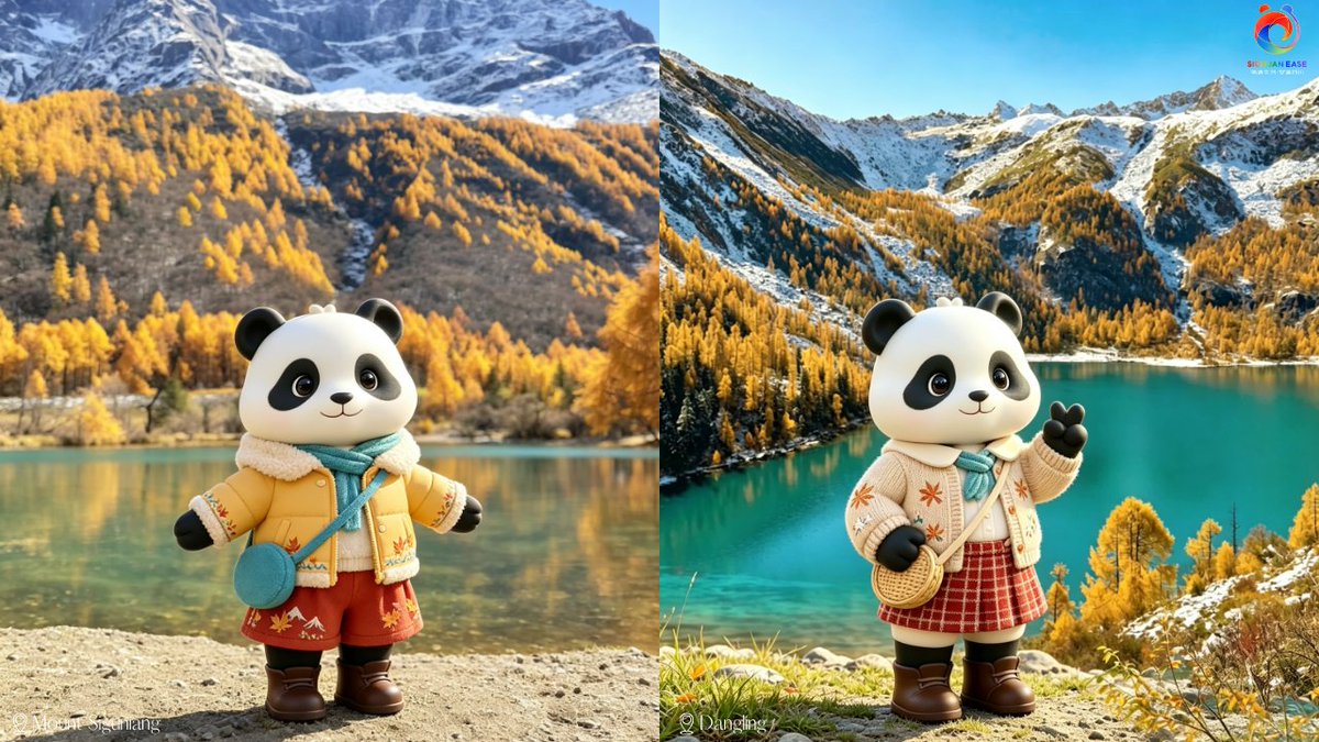 Amazingsichuan's tweet photo. #Sichuan’s colorful forests are gradually coming into season, and #autumn is taking over the #landscape! 🍂✨
Have you picked your autumn #destination yet? Share the colorful forests you’d most love to see in the comments! 💬
#PandaOOTD #PandaStyle #ootd #VisitSichuan https://t.co/foABp6ysdt
