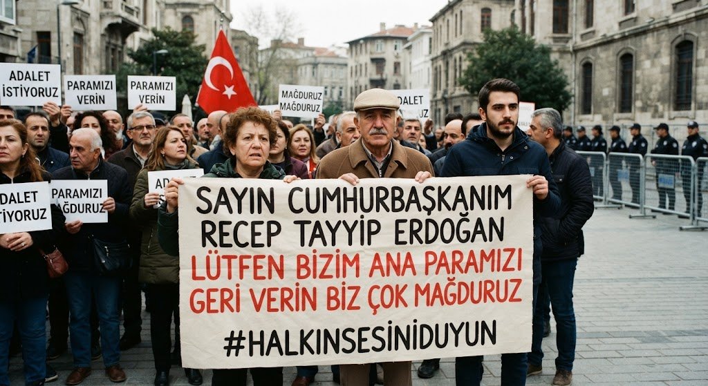 ozaygulmez's tweet photo. Yıllarca verdiğimiz emeği istiyoruz!!!
ANAPARAMIZI İSTİYORUZ!!! Hiç bir hukukî sorumluluğu olmayacak mı 

#HalkınSesiAnaPara https://t.co/FLp1nfrbQG