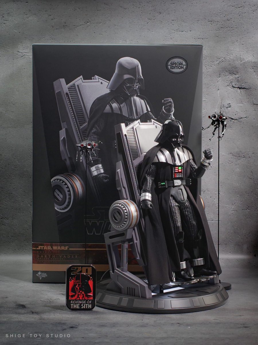 6thscale_KaWu's tweet photo. Official blogger photos of Hot Toys Star Wars: Revenge of the Sith - Darth Vader
Part 1
#DarthVader #StarWars #RevengeoftheSith #HotToysCollectibles https://t.co/OOca7kLi19