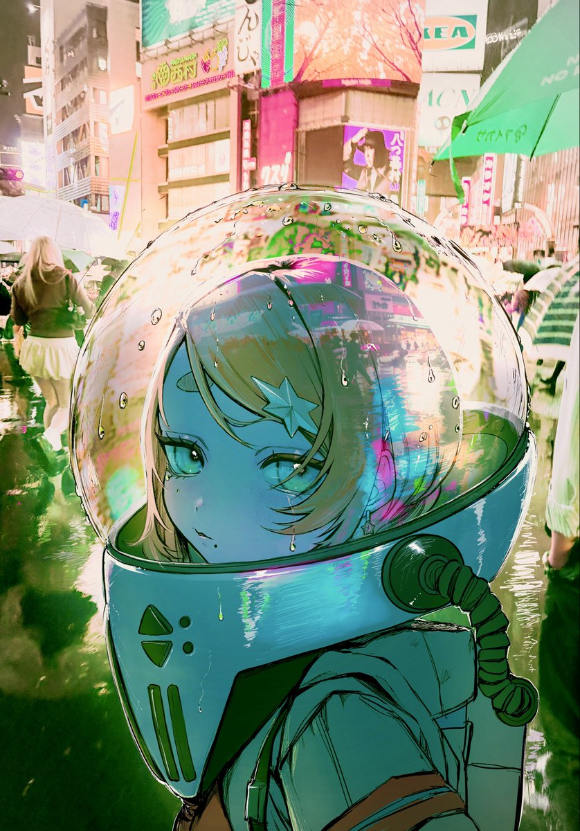 yako__kay's tweet photo. すれ違うには、遠すぎて。
#第3惑星漂流記 https://t.co/ZJtIacNygj