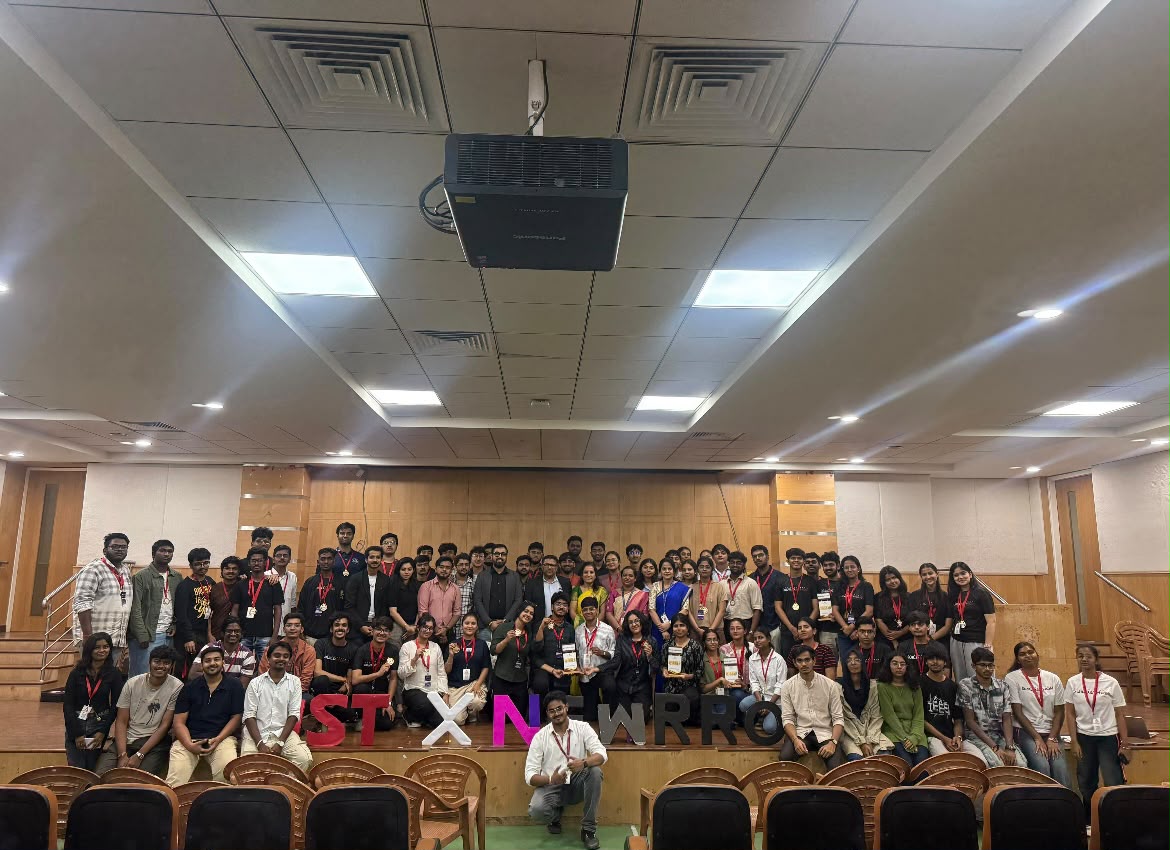 MSTBlockchainHQ's tweet photo. 🙏 And That’s a Wrap! 🚀

24 hours. Countless ideas. Incredible builders. One unforgettable experience. 🔥

A huge thank you to NEWRRO, the BMSCE Principal, department & faculty, our amazing BMSCE volunteers, jury & evaluators, and every builder who made the MST Blockchain × NEWRRO Buildathon a success. 💙

You showed up. You built. You innovated. 💡

See you at the next build! 🚀

#MSTBlockchain #NEWRRO #Buildathon #BMSCE #Robotics #Builders #Innovation #BuildWhatComesNext