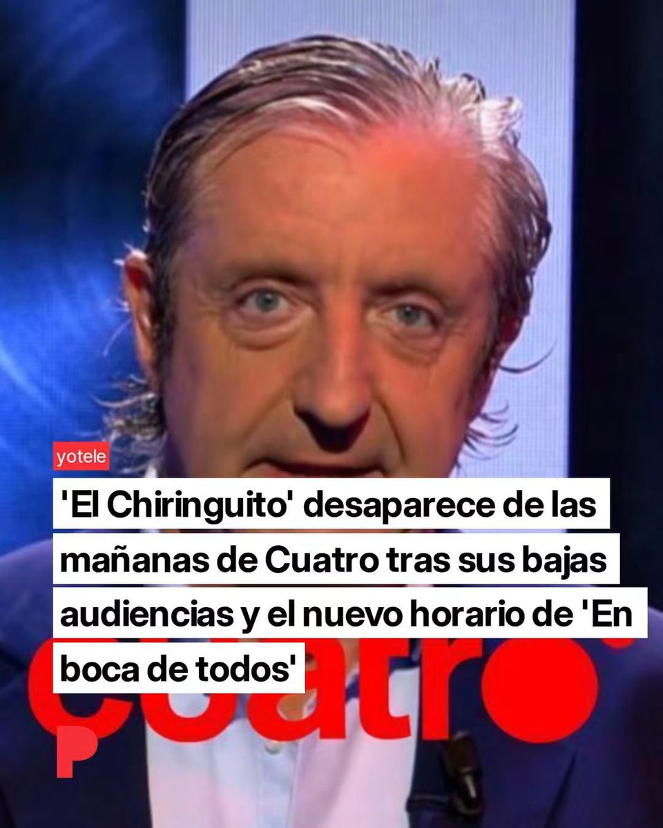 Jesus_koki's tweet photo. @elchiringuitotv Ya solo falta de energía, no se cómo os ve la gente con el periodismo que hacéis tik tak https://t.co/kIXWqI6IJy