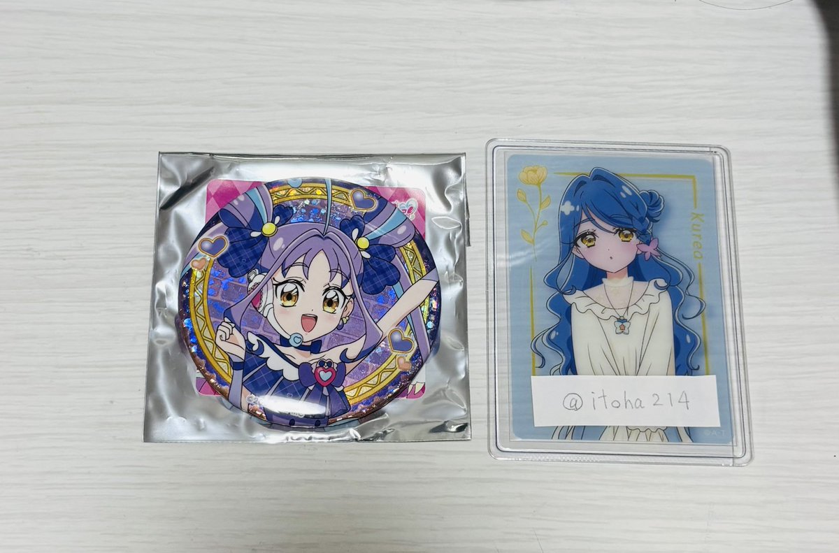 itoha214's tweet photo. @aitarochan1108 はじめまして、こんばんは。
キュアキュンキュンとキュアキッスの交換、是非よろしくお願いいたします。
お取引のため、フォロー失礼してもよろしいでしょう。 https://t.co/rYBPjYKAxt
