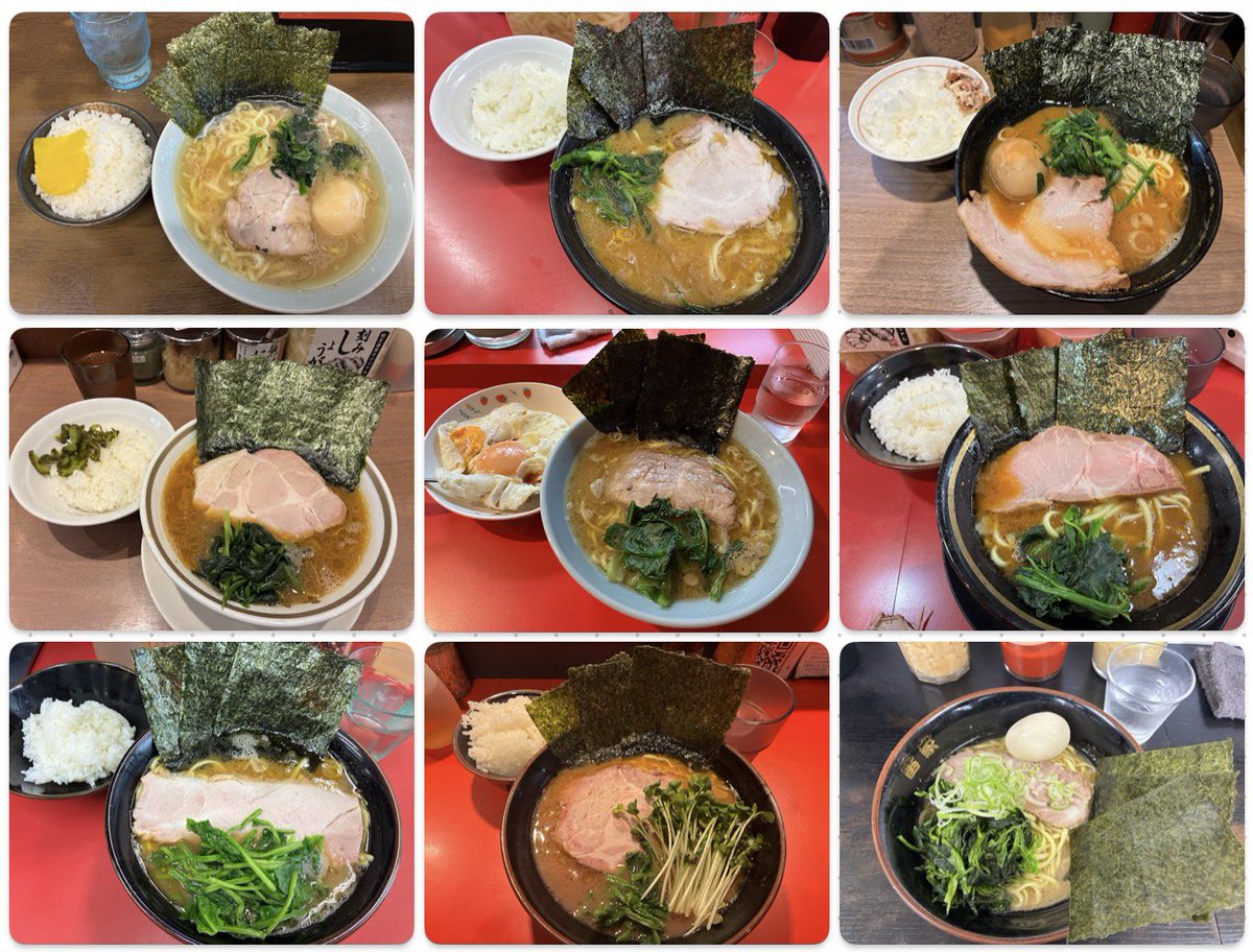texasbranco's tweet photo. 9月30日 9月も今日まで〜(ﾉ≧∀≦)ﾉ
今月のラーメン
寿々㐂家 本店
杉田家 本店
末廣家
大ちゃん
黄金家
とらきち家 光
田上家
斉藤家 根岸店
雷家
雪ぐに
すみれ 横浜店
拉麺大公
バラそば屋 アゼリア川崎店
麺屋 ぬまた
麺や 魁星
らーめん 六弦
ニューともちん
らーめん玉 川崎ルフロン店 https://t.co/AOiZr7wM70