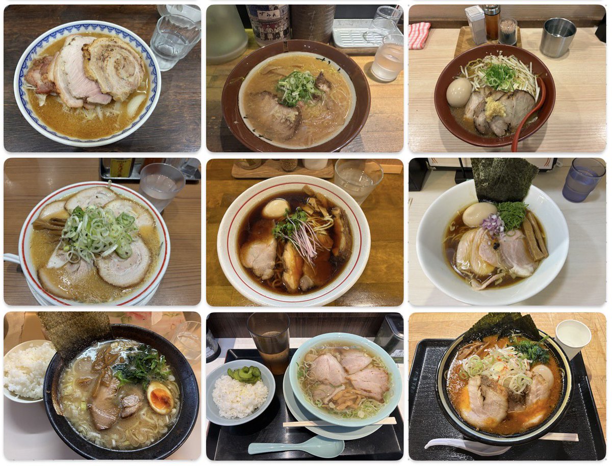 texasbranco's tweet photo. 9月30日 9月も今日まで〜(ﾉ≧∀≦)ﾉ
今月のラーメン
寿々㐂家 本店
杉田家 本店
末廣家
大ちゃん
黄金家
とらきち家 光
田上家
斉藤家 根岸店
雷家
雪ぐに
すみれ 横浜店
拉麺大公
バラそば屋 アゼリア川崎店
麺屋 ぬまた
麺や 魁星
らーめん 六弦
ニューともちん
らーめん玉 川崎ルフロン店 https://t.co/AOiZr7wM70