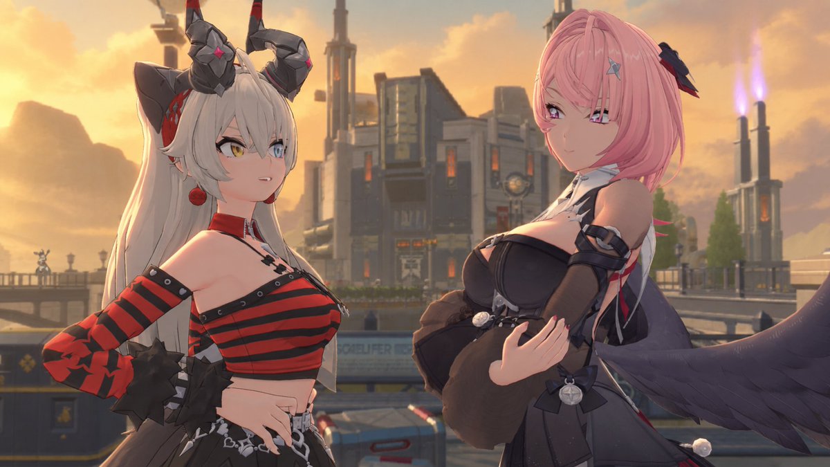 Pixelbro14's tweet photo. Who would you go out with? 

The one who would invite you to her room later or the one who will pull down your pants in some hidden alleyway? 

#ZenlessZoneZero #zzzero https://t.co/nIydtqaRwu