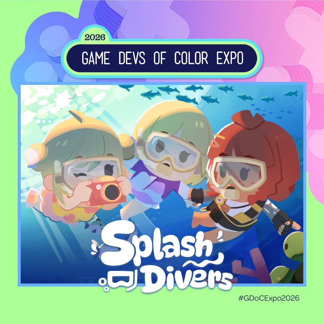 SplashDiversG's tweet photo. We're excited to be part of #GDoCExpo 2026! 📷https://t.co/F0EjmOl80X Discover some amazing games and show the devs some love!
#GDoCExpo #IndieGame https://t.co/1g8QSDLs83