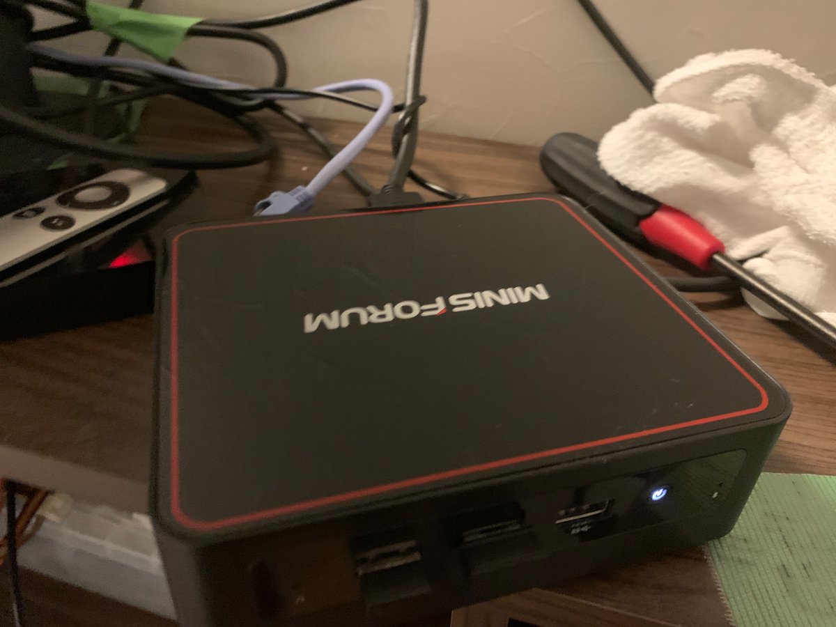 tenisudedede_'s tweet photo. ちなみにこのミニPCは今日おとんから貰ったやつ
スペックマジで終わってる https://t.co/Z17Das6wMA