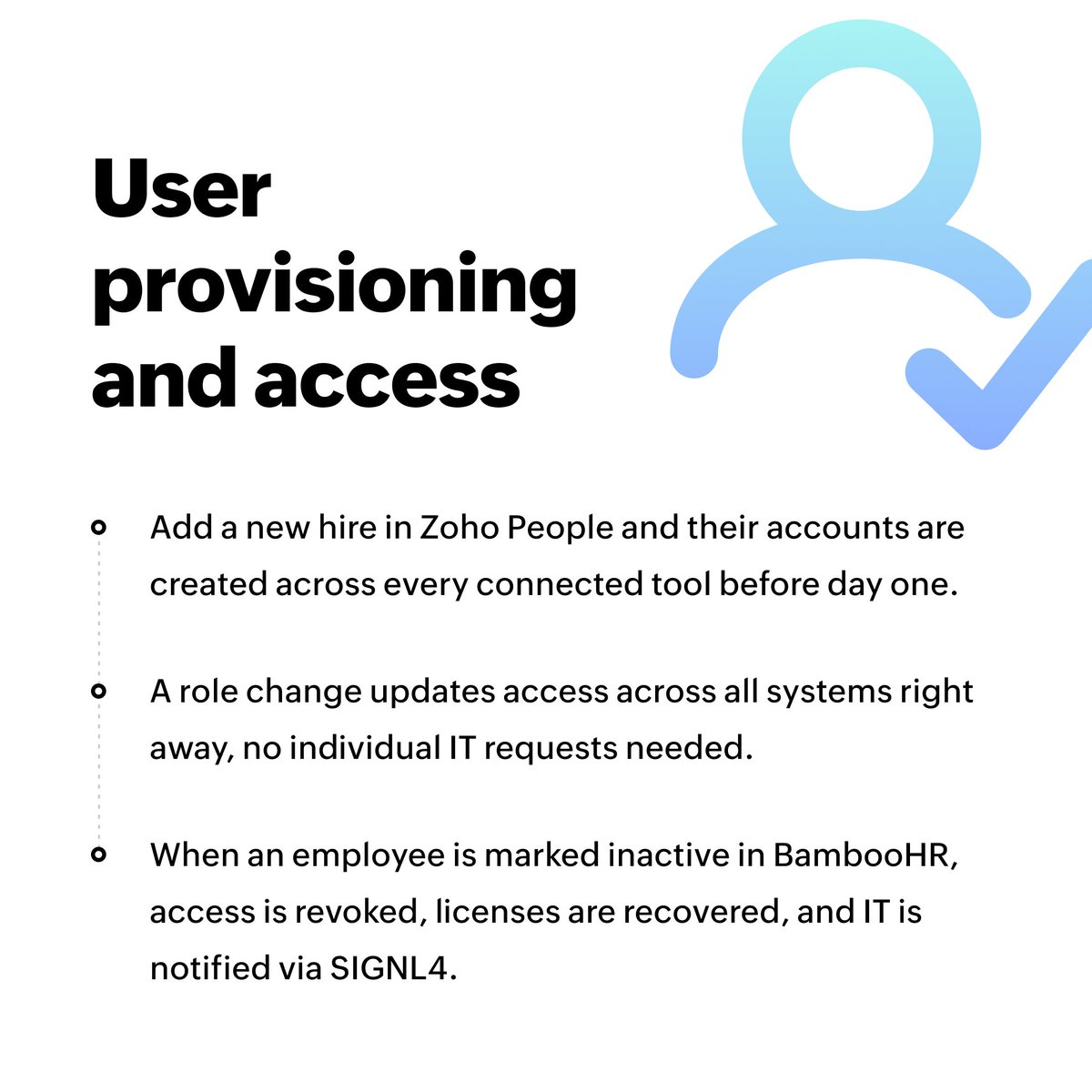 ZohoFlow's tweet photo. How much time does your IT team spend just moving data from one tool to another?

New hire access, tickets, alerts, asset updates—it all adds up.

Connect your IT tools with Zoho Flow and automate the handoffs. 👇
https://t.co/zu7C7NIc3s https://t.co/e92BjMwvuu