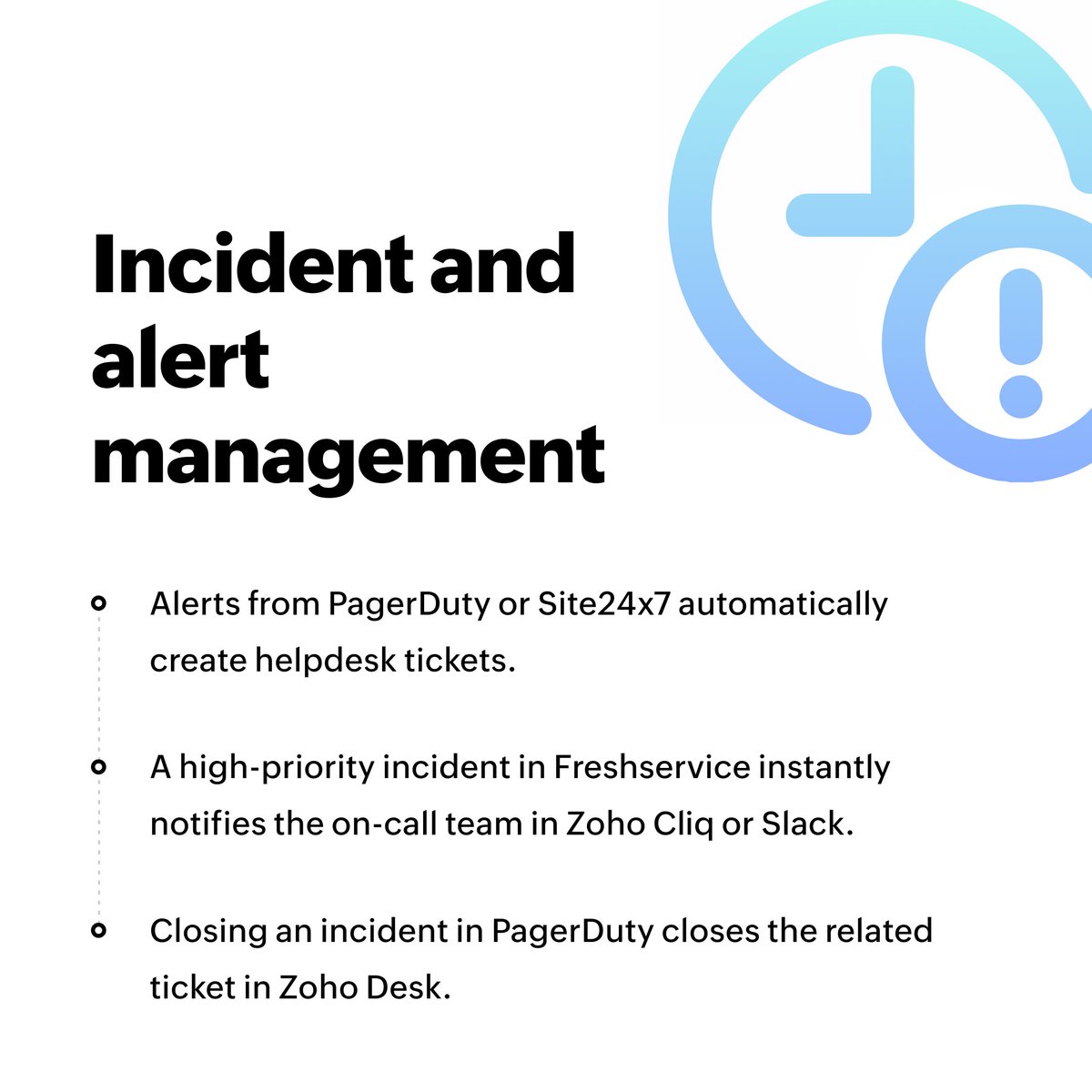 ZohoFlow's tweet photo. How much time does your IT team spend just moving data from one tool to another?

New hire access, tickets, alerts, asset updates—it all adds up.

Connect your IT tools with Zoho Flow and automate the handoffs. 👇
https://t.co/zu7C7NIc3s https://t.co/e92BjMwvuu