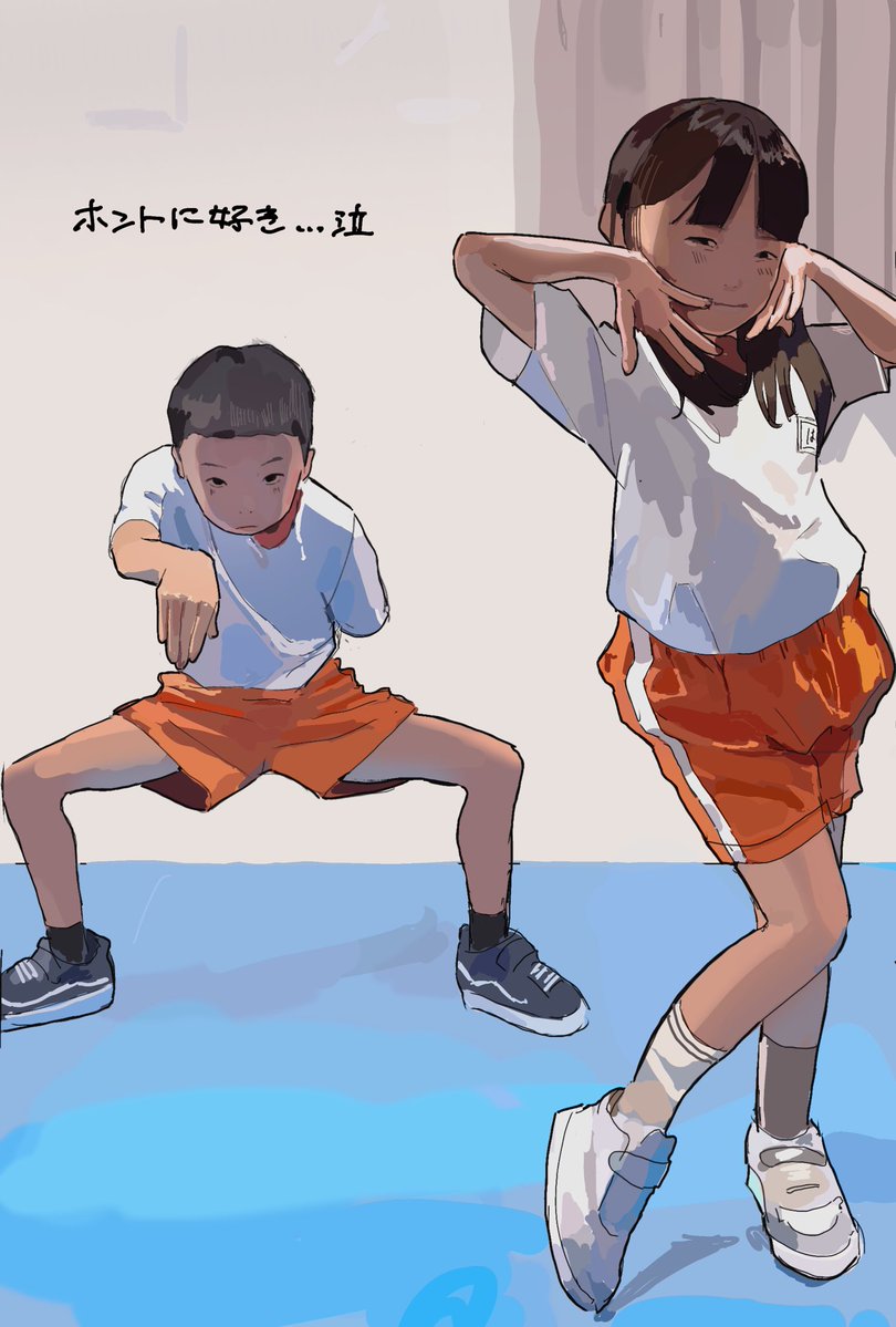 o3unj's tweet photo. 例のソーラン節が好きすぎて描きました https://t.co/maxwzP9itN
