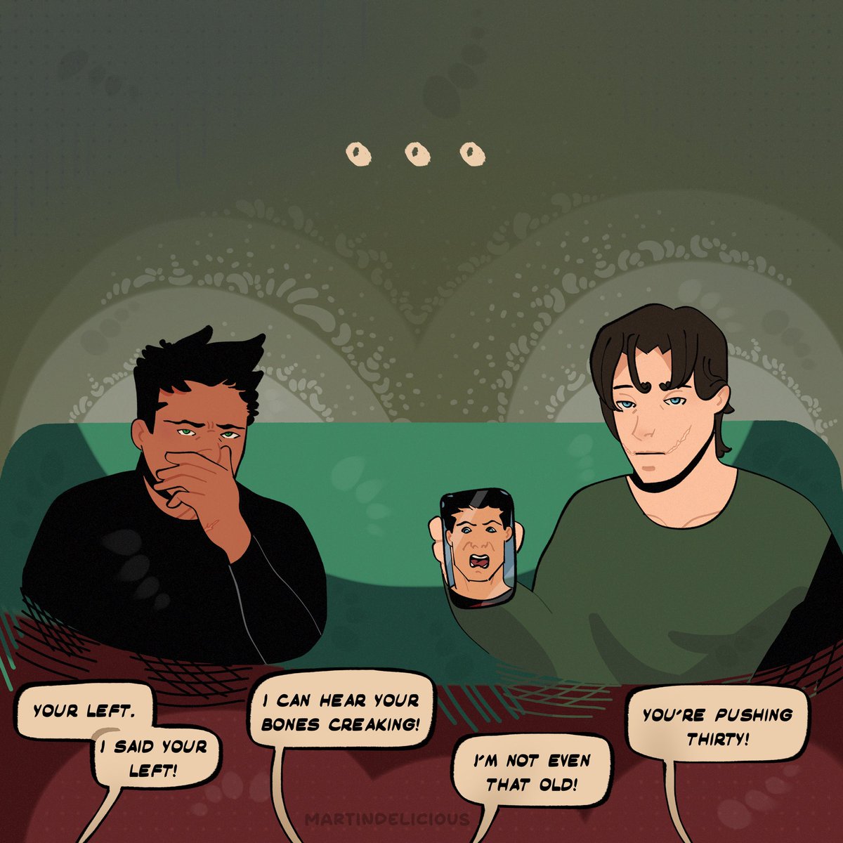 martindelicious's tweet photo. Just some healthy rivalry that totally won't make Jason do anything to get revenge later on...#jasontodd #dickgrayson #timdrake #damianwayne 
Part 1: https://t.co/5Bn5CcPAFX