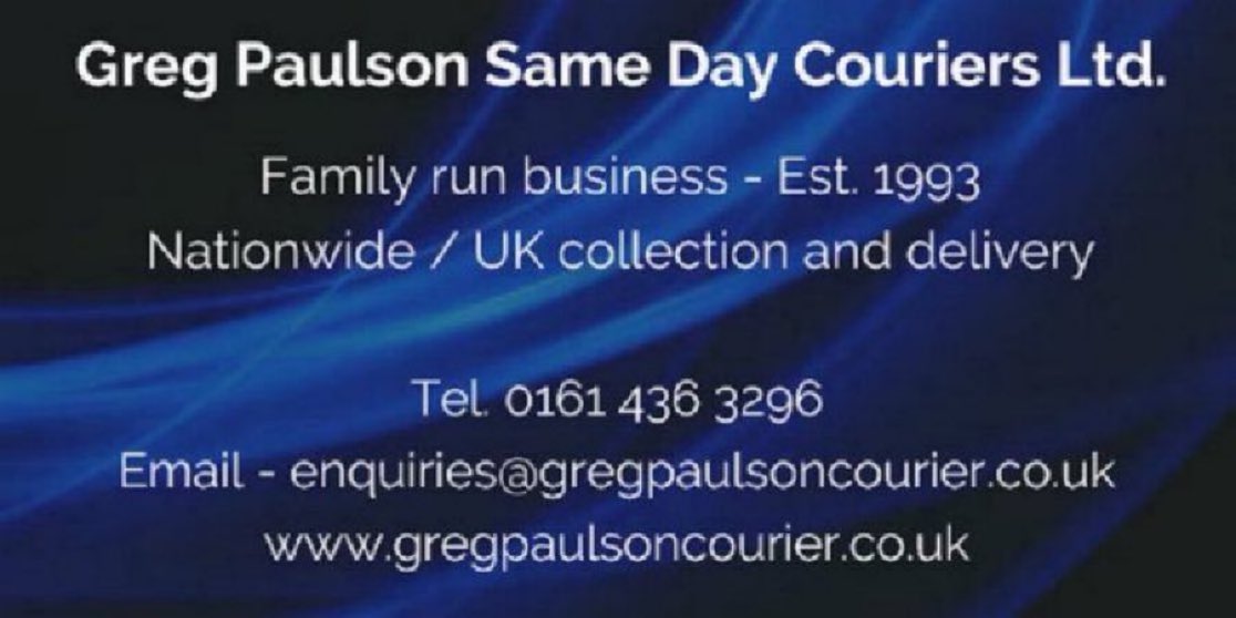 ADG_IQ's tweet photo. One of the UK's leading same day delivery specialists! Check out #KingOf winner @PaulsonCouriers!
For more information on how they could help you, visit https://t.co/IgyT4E8CIB! :-)
#Stockport #PromoteStockport https://t.co/nEDybNRpC3