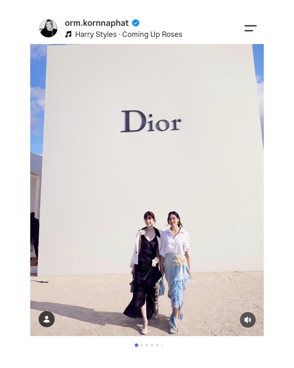 BoostForOrmKorn's tweet photo. 🔥✨️ 𝗡𝗘𝗪 𝗣𝗢𝗦𝗧 ⵑⵑ ✨️🔥

LINGORM BA DIOR AT PFW
#DiorSummer27xLingOrm
#OrmKornnaphat @ormmormm
#DiorSummer27 #Dior #PFW
#LingOrmDiorSummer27 

“𝗧𝗵𝗲 𝗙𝗶𝗿𝘀𝘁 𝗛𝗼𝘂𝗿 = 𝗚𝗼𝗹𝗱𝗲𝗻 𝗧𝗶𝗺𝗲.”

Don’t forget to 𝑳𝑰𝑲𝑬, 𝑪𝑶𝑴𝑴𝑬𝑵𝑻, 𝑺𝑯𝑨𝑹𝑬, 𝑫𝑶𝑼𝑩𝑳𝑬-𝑻𝑨𝑷, and 𝑺𝑨𝑽𝑬 on Instagram

● SHARE TO 𝐈𝐆 𝐒𝐓𝐎𝐑𝐘 WITH HASHTAG & TAG IG ACCOUNT

⬇️😉

@.orm.kornnaphat
@.dior
@.jonathan.anderson
@.utzpeter
@.alineds75
@.parisfashionweek