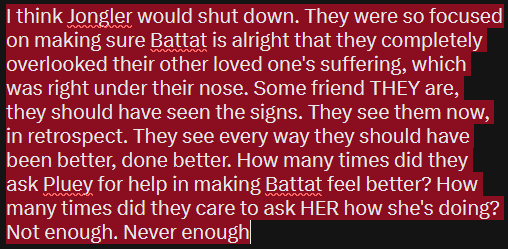 AstreiousArcana's tweet photo. // suicide ??? tw ig
#miketwt

consider: pluey killing herself would be the most devastating option out of the three,,
Imagine Battat who is already depressed and thinking about doing  that himself seeing someone who's so positive on the surface commit. https://t.co/Kj5kAxjSFG